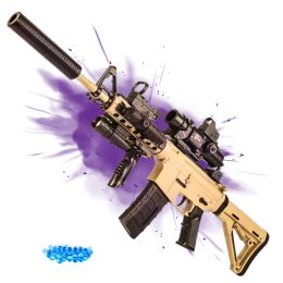 Игрушечный Автомат На Орбизах M4A1 2 Режима Автоматический Гель Бластер с Премиум Комплектацией для Подростков и Взрослых BB 96 см