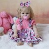 Силиконовая Коллекционная Кукла Реборн Reborn Девочка Ляля Полностью Анатомическая ( Виниловая Кукла ) Высота 50 см