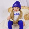 Силиконовая Коллекционная Кукла Реборн Reborn Девочка Фиби (Виниловая Кукла) Высота 60 см