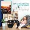 Большой Тентовый Манеж Zmaker Для Собак И Кошек 114 См Складной Переносной Вольер Для Щенков И Котят Водонепроницаемый Черный
