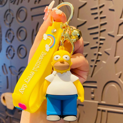 Брелок Simpsons Сувенір для Фанатів Гомер Сімпсон для Ключів Рюкзака Сумки на Подарунок The Simpsons