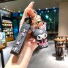Подвеска-Брелок Kuromi Куроми на Ключи Рюкзак Сумку Телефон для Девочки Подарок Фанатам Аниме