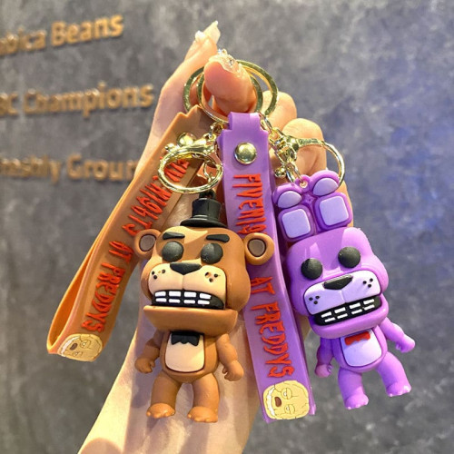 Брелок Фредді Фазбер П'ять Ночей з Фредді Сувенір Аніматронік FNAF на Рюкзак Сумку Ключі на Подарунок Фанатам Five Nights at Freddy’s
