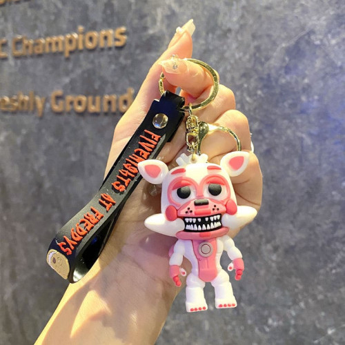 Брелок Золотой Фредди Лолбит Five Nights at Freddy's Раритетный Сувенир-подвеска Аниматроник Для Коллекционеров на Рюкзак Ключи Сумку на Подарок Five Nights at Freddy’s