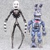 Коллекционный Набор Фигурок FNAF (Five Nights at Freddy’s) — 6 Шарнирных Аниматроников 15 см: Фредди, Бонни, Фокси, Чика, Мангл и Марионетка | Игровой Набор 5 Ночей с Фредди