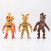 Коллекционный Набор Фигурок FNAF (Five Nights at Freddy’s) Гиганты — 6 Светящихся Шарнирных Аниматроников 20 см: Фредди, Фокси, Бонни, Чика, Спрингтрап и Офицер Бонни | Игровой Набор «Пять Ночей с Фредди»