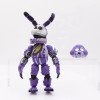 Коллекционный Набор Фигурок FNAF (Five Nights at Freddy’s) Гиганты — 6 Светящихся Шарнирных Аниматроников 20 см: Фредди, Фокси, Бонни, Чика, Спрингтрап и Офицер Бонни | Игровой Набор «Пять Ночей с Фредди»