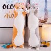 Мягкая Игрушка Кот Батон Серый 150 См — Огромная Плюшевая Подушка Обнимашка Антистресс