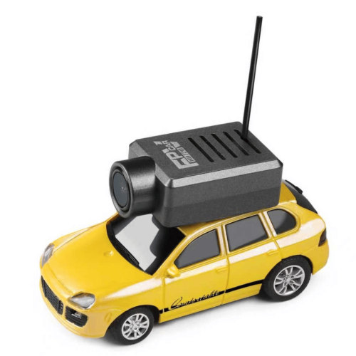 Мини FPV Машинка с Камерой, Записью Видео и Подсветкой с WIFI Управлением через Приложение на Аккумуляторе Желтая — Подарок для Детей и Взрослых Combuy