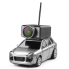 Радиоуправляемая Мини Машинка с FPV 720P Wi-Fi Камерой и Приложением Управления 3 Скорости, LED Подсветка Серебристая — Идеальный Подарок Ребёнку и Взрослому