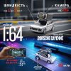 FPV Машинка з Камерою на Даху, Wi-Fi Управління, LED-Світло, 3 Швидкості — Топ Іграшка для Гонки в Приміщенні і на Вулиці 1:64 на Акумуляторі Рожева