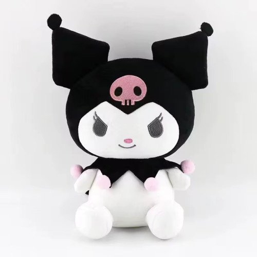 Мягкая Игрушка Аниме Плюшевая Куроми 25 см Серая Hello Kitty