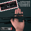 Миниатюрная Металлическая Коллекционная Модель-Сувенир Винтовка Барретт Goat Guns Barrett 82A1 Black С Полной Разборкой, Подвижными Деталями И Фирменным Комплектом Для Сборки Черная
