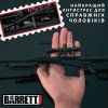 Миниатюрная Металлическая Коллекционная Модель-Сувенир Винтовка Барретт Goat Guns Barrett 82A1 Black С Полной Разборкой, Подвижными Деталями И Фирменным Комплектом Для Сборки Черная