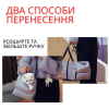 Автокрісло Для Собаки і Кішки В Машину 3в1 — Автомобільна Сумка Переноска і Лежанка для Перевезення Тварин до 6,5 кг Сіра