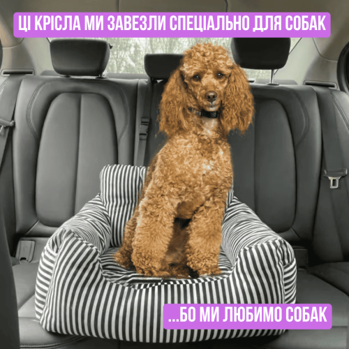 Автокресло-Лежанка В Машину Для Собак И Кошек NEWPET 2в1 — Автомобильное Кресло С Надёжной Фиксацией И Страховочным Ремешком С Карабином Для Путешествий NewPet