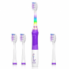 Звуковая Детская Электрическая Зубная Щётка Seago SG977 с LED-подсветкой Фиолетовая