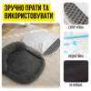 Мягкая Лежанка Для Собак Средних Пород со Сьемным Чехлом 100×75 см Пушистая Кровать С Бортиком Ортопедическая Графит Zmaker ZML