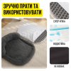 Мягкая Лежанка Для Собак Средних Пород со Сьемным Чехлом 100×75 см Пушистая Кровать С Бортиком Ортопедическая Графит Zmaker ZML
