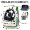 Рюкзак с Иллюминатором MoorPet Orbit Прозрачное Окошко Рюкзак Переноска для Котов 42×34×27 см Водоотталкивающий с Вентиляцией и Боковыми Карманами Для Кошек и Маленьких Собак до 8 кг