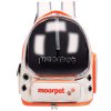 Рюкзак для Кота с Прозрачным Окошком MoorPet Orbit Рюкзак-переноска со Скафандром и Боковыми Карманами 42×34×27 см Для Путешествий до 8 кг