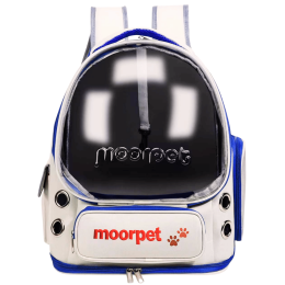 Портативный Рюкзак-скафандр для Животных MoorPet Orbit Эргономичный Рюкзак с Окошком 42×34×27 см Прозрачный Иллюминатор и Многоуровневая Вентиляция до 8 кг MoorPet