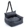 Автомобильное Кресло Переноска для Собак 2в1 Oxford Relax 55×50×35 см Водонепроницаемое в Машину Якорная Система Безопасности с Карабином и Ремешком для Путешествий с Животными