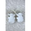 Босоножки на Застёжке Белые для Куклы 50-60 см Кукольная Обувь для Реборна и Силиконовых Пупсов