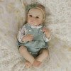 Коллекционная Силиконовая Кукла Реборн Reborn Анатомическая Девочка Пупс Стелла (Виниловая Кукла Молд Бетти) 50 см