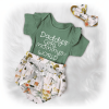 Комплект Одежды для Кукол Reborn и Пупсов Llorens Nines Paola Reina 60 см Кукольный Наряд с Боди Юбочкой Босоножками и Повязкой