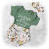 Комплект Одежды для Кукол Reborn и Пупсов Llorens Nines Paola Reina 60 см Кукольный Наряд с Боди Юбочкой Босоножками и Повязкой