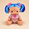 Испанская Виниловая Девочка Пупс Marina & Pau (Марина Пау) Piu Ecolors Kiana 25 см Коллекционная Кукла с Яркими Цветными Волосами