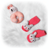 Комплект Одежды для Больших Кукол Reborn 55 см и Испанских Пупсов Antonio Juan, Llorens, Marina & Pau Мягкий Набор Одежды для Кукол с Боди, Штанишками, Шапочкой, Носочками, Пледом и Мягкой Игрушкой