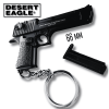 Металевий Брелок Desert Eagle Black (Чорний) 66 мм 1:4 Розбірний Тактичний Міні Пістолет із Рухомим Затвором, Знімним Магазином, Рухомим Курок та Гравіюванням Колекційний Сувенір-брелок для Ключів