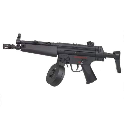 Электрический Пистолет-Пулемет на Орбизах MP5 A5 High Cycle Автомат на Аккумуляторе 11,1V + 2 Магазина и Электрическая Подача Шариков Top Quality BB