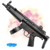 Электрический Пистолет-Пулемет на Орбизах MP5 A5 High Cycle Автомат на Аккумуляторе 11,1V + 2 Магазина + Металлические Компоненты и Электрическая Подача Шариков Top Quality