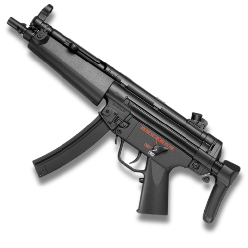 Электрический Пистолет-Пулемет на Орбизах MP5 A5 High Cycle Автомат на Аккумуляторе 11,1V + 2 Магазина + Металлические Компоненты и Электрическая Подача Шариков Top Quality BB