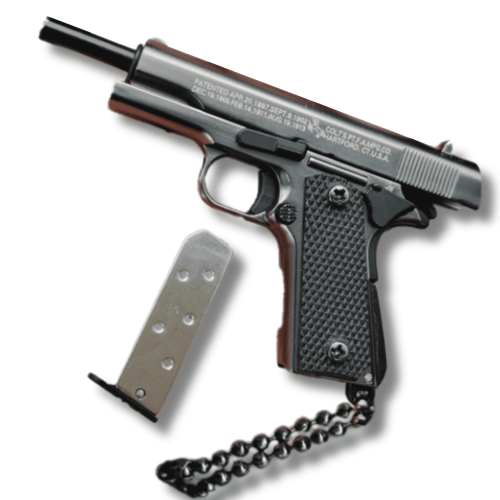 Металевий Брелок Міні Пістолет Colt 1911 Rifle 75 мм Розбірний Тактичний Сувенір Колекційна Мініатюра Кольта для Ключів та Подарунка Alloy Empire