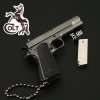 Металевий Брелок Міні Пістолет Colt 1911 Rifle 75 мм Розбірний Тактичний Сувенір Колекційна Мініатюра Кольта для Ключів та Подарунка