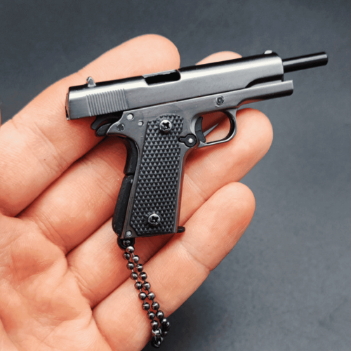 Металевий Брелок Міні Пістолет Colt 1911 Rifle 75 мм Розбірний Тактичний Сувенір Колекційна Мініатюра Кольта для Ключів та Подарунка Alloy Empire