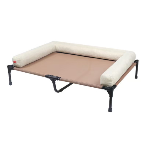 Большой Лежак для Собаки ChongFa XL 109×77×20 см Кровать на Ножках с Бортиками Переносной Гамак Шезлонг до 45 кг для Дома Дачи и Вольера ChongFa