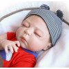 Силіконова Колекційна Лялька Реборн Reborn Хлопчик Кирюша (Вінілова Лялька) Висота 57 см