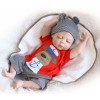 Силіконова Колекційна Лялька Реборн Reborn Хлопчик Кирюша (Вінілова Лялька) Висота 57 см