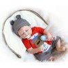Силіконова Колекційна Лялька Реборн Reborn Хлопчик Кирюша (Вінілова Лялька) Висота 57 см