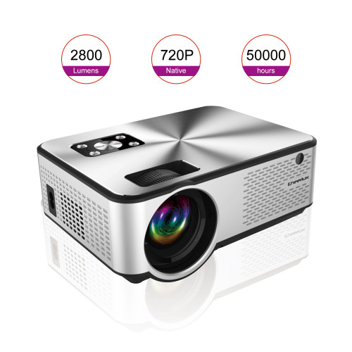 Портативный WIFI Мини LED проектор 2800 Lumen с Динамиком + TV тюнер Cheerlux C9 Cheerlux