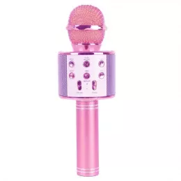 Караоке микрофон Wster WS 858 Розовый Wster
