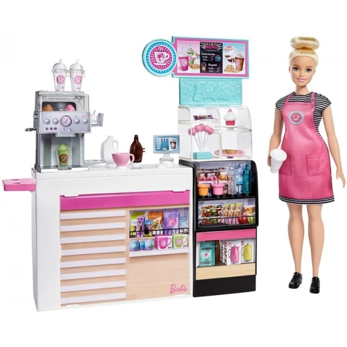 Кукла Барби Игра Кофейня Babrie Coffeу Shop Playset Mattel Mattel