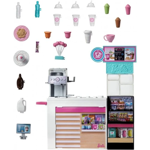 Кукла Барби Игра Кофейня Babrie Coffeу Shop Playset Mattel Mattel