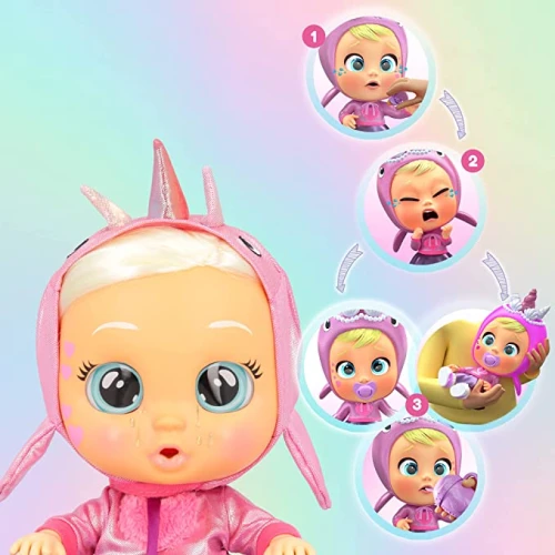 Край Беби Стелла Кукла Пупс Crying Baby 30 см Плачущий Младенец IMC Toys
