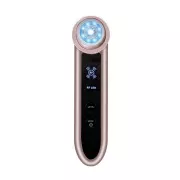 Микротоковый Массажер Для Лица RF + Светотерапия + EMS + Холодные Компрессы и Прибор Для Лифтинга и Подтяжки Мышц Лица